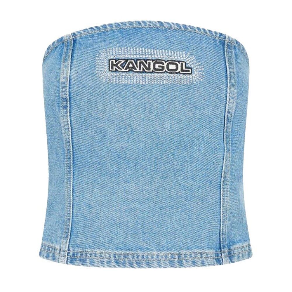 Kangol Womens/Ladies Denim Bandeau Tube Top / Blue